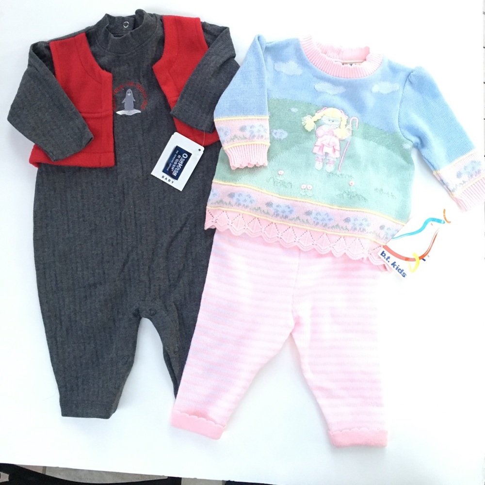 2 Set Newborn baby girl